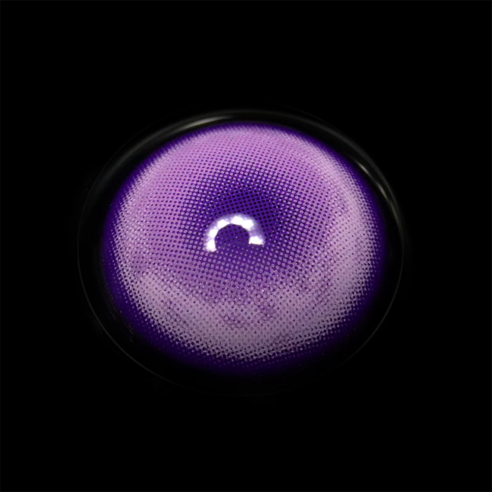 Cosplay Fairy Purple Colored Contact Lenses - Roseibase