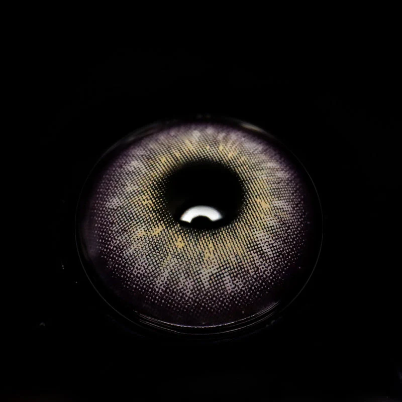 Margaret Iris Purple Colored Contact Lenses - Roseibase