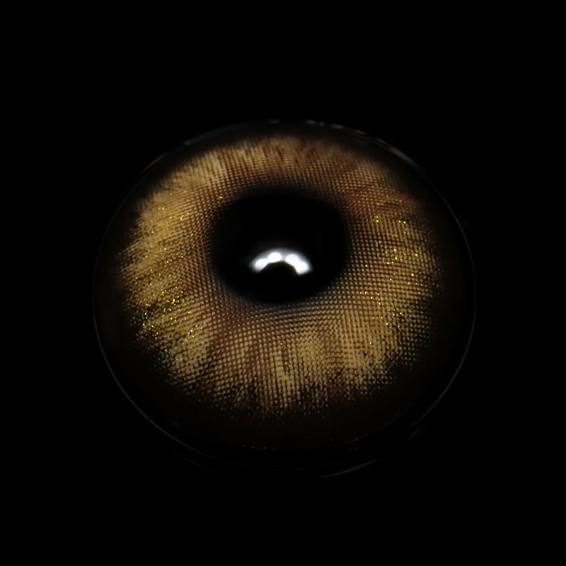 Farasha Brown Colored Contact Lenses - Roseibase