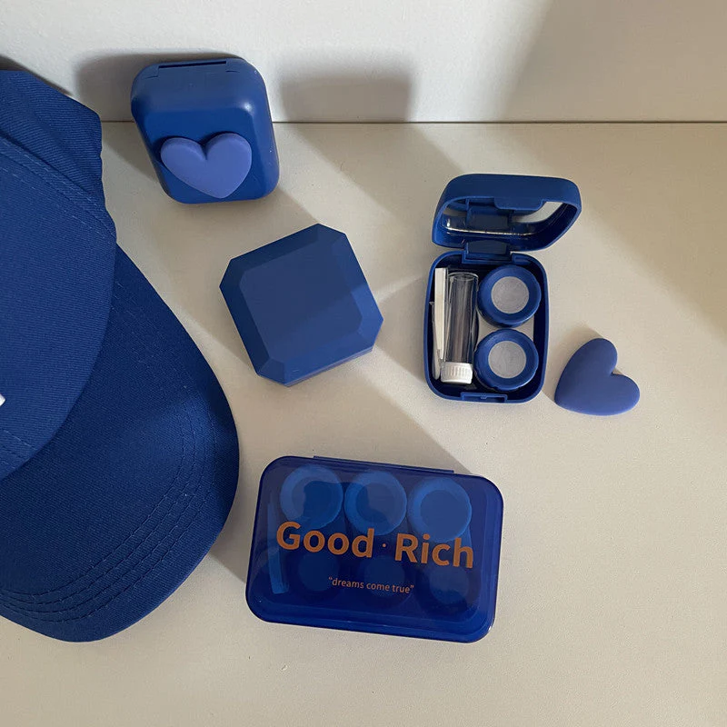 Mate Colored Contact Lens Case - Roseibase