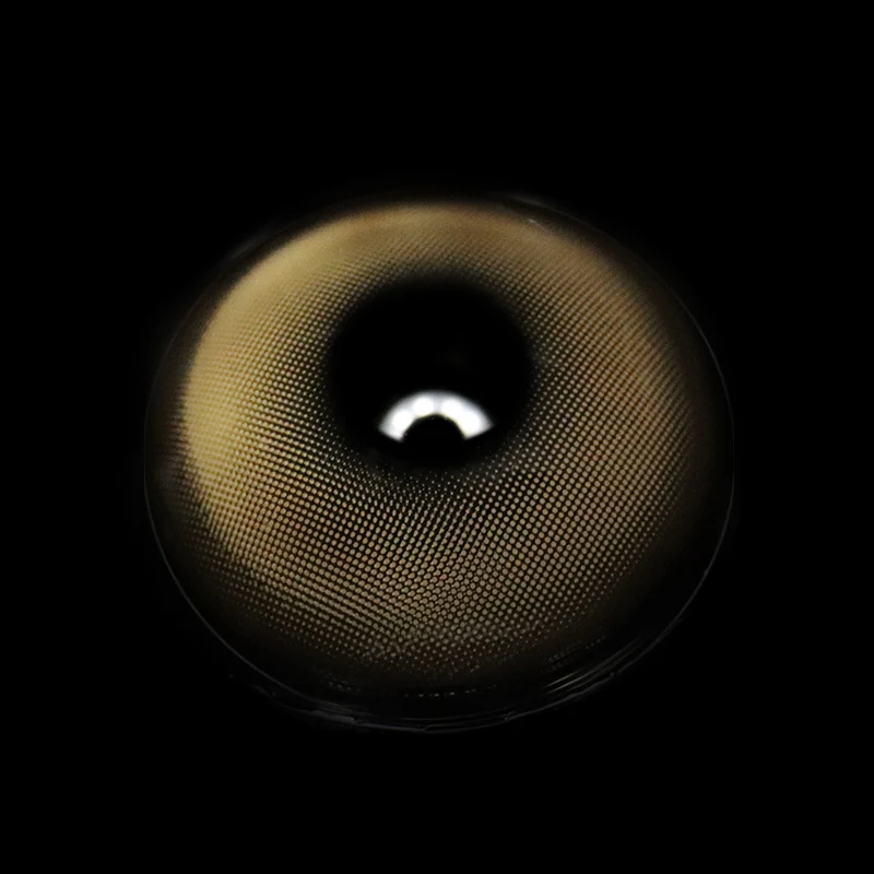 Linette Lemon Brown Prescription Colored Contact Lenses - Roseibase