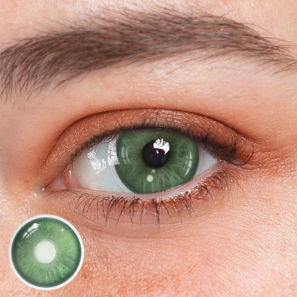 Mars Green Colored Contact Lenses - Roseibase