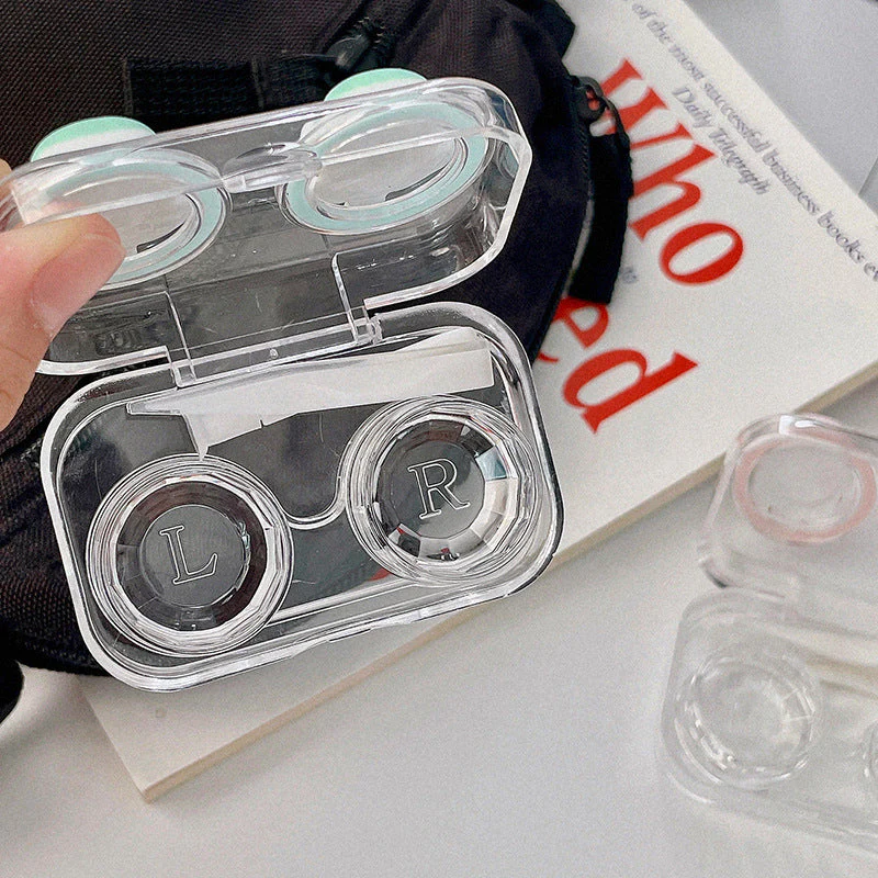 Birthday Apron Cartoon Colored Contact Lens Case - Roseibase