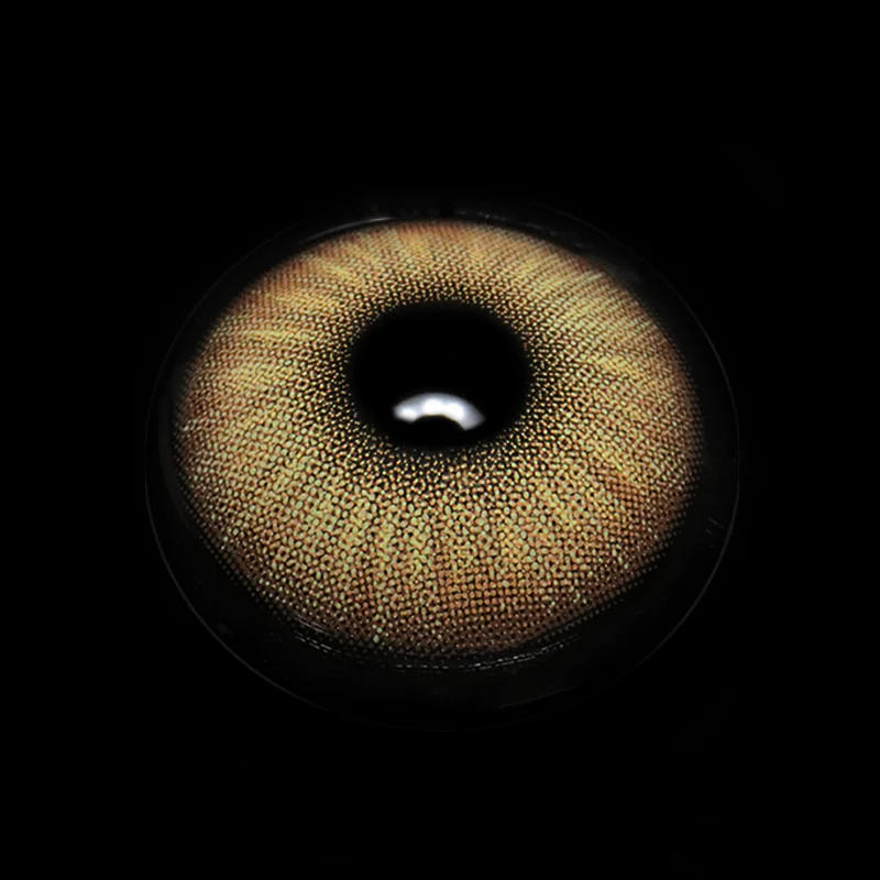 Beatriz Brown Colored Contact Lenses - Roseibase