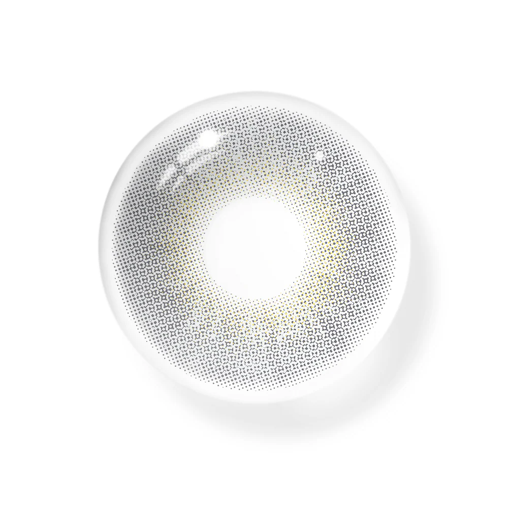 Alabaster Gray Colored Contact Lenses - Roseibase