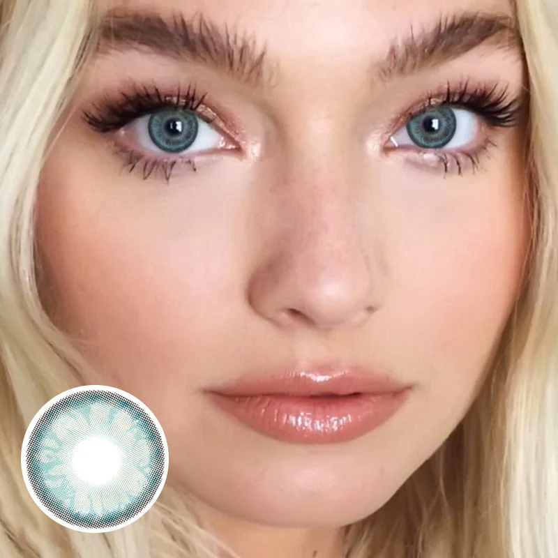 Gem Green Colored Contact Lenses - Roseibase