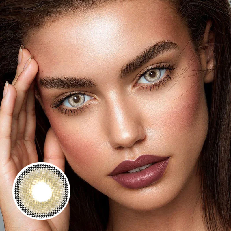 Himalaya Gray Colored Contact Lenses - Roseibase