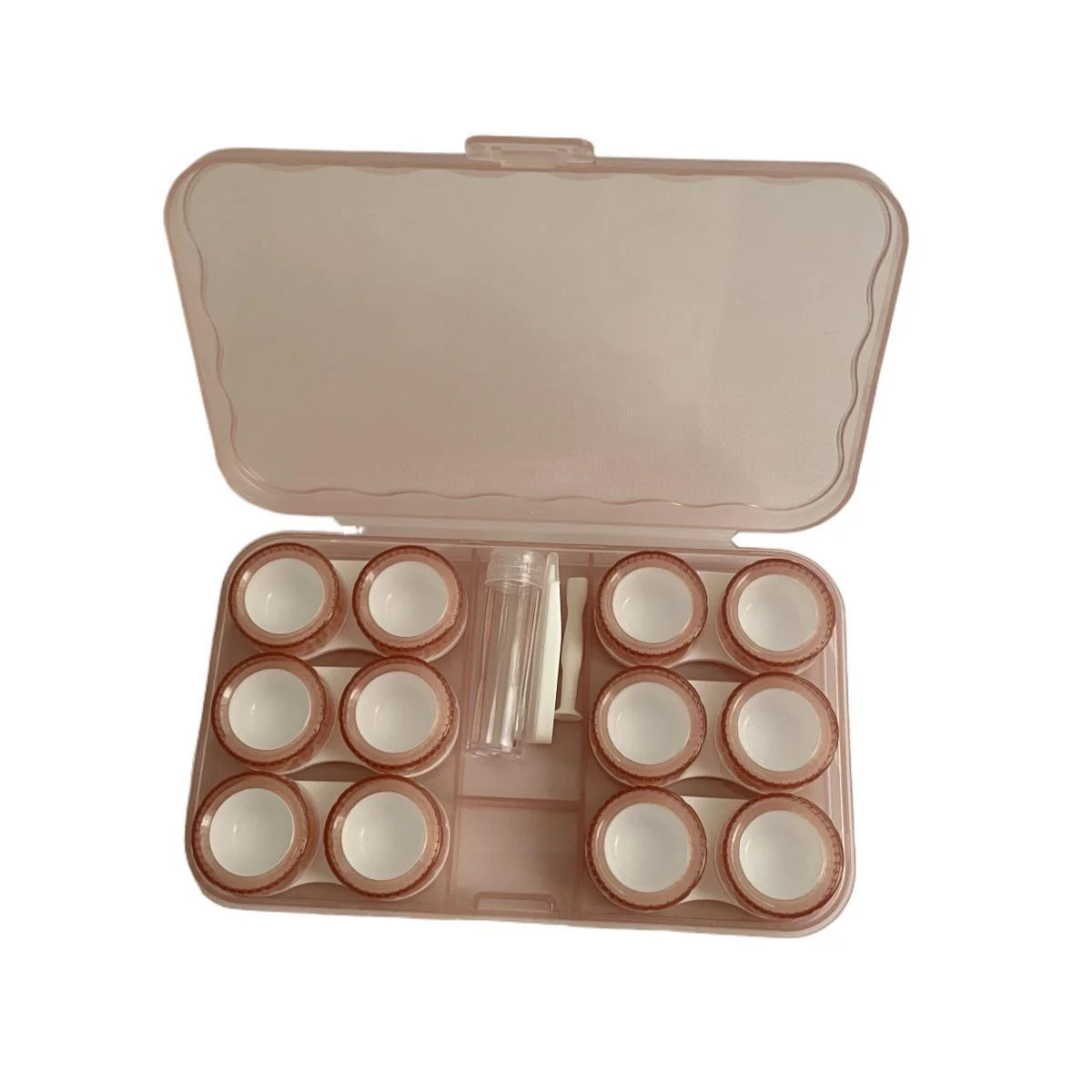 Ins Retro Cold Style Colored Contact Lens Case - Roseibase