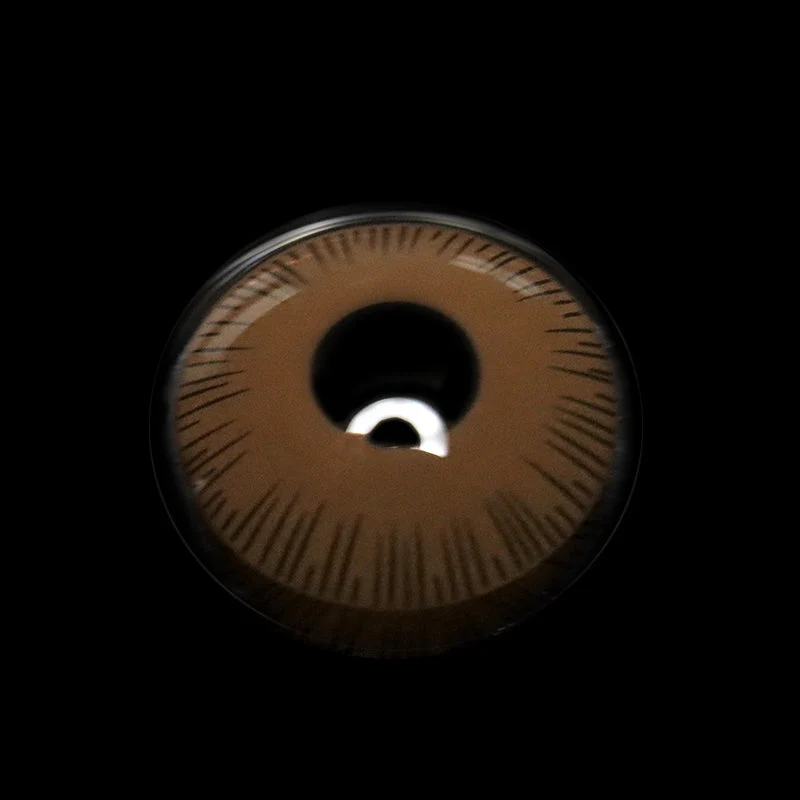 Bramble Brown Prosthetic Lenses - Roseibase