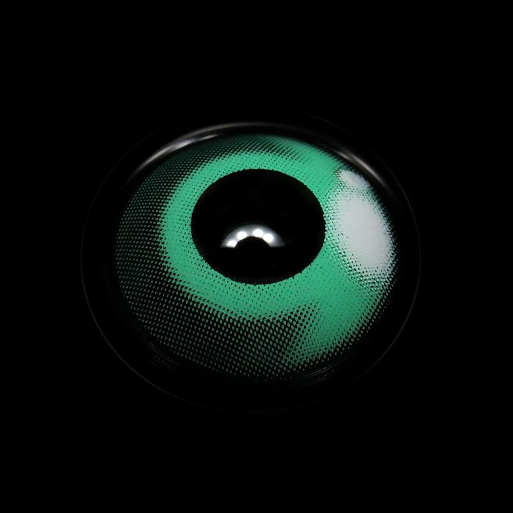 Cosplay Agate	Green Colored Contact Lenses - Roseibase