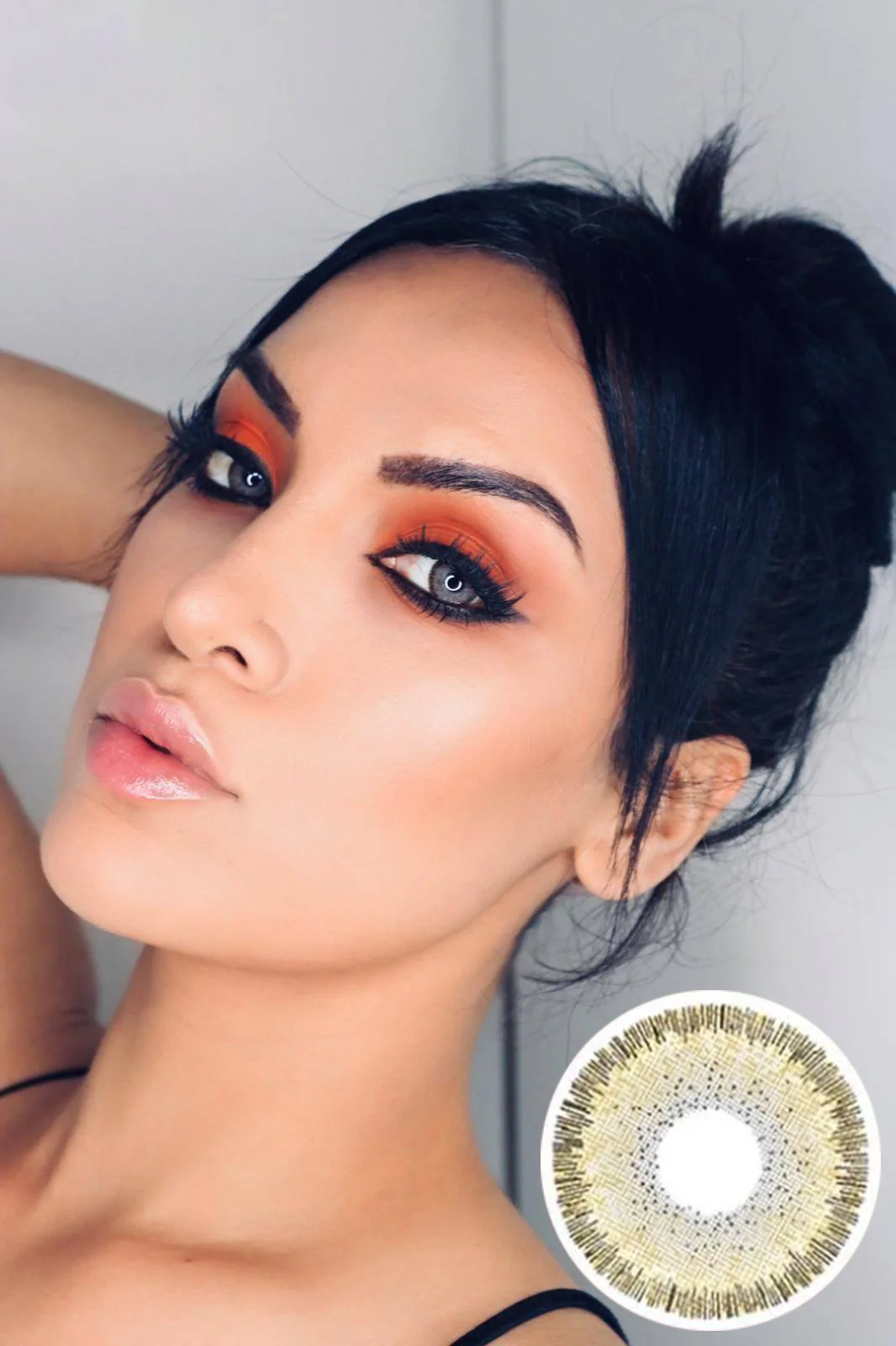 Magic Hazel Colored Contact Lenses - Roseibase