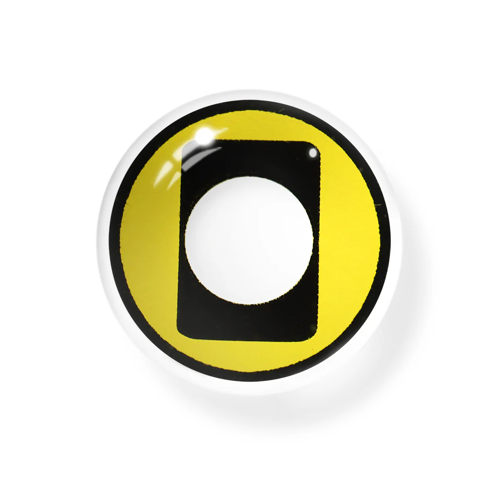 Cosplay Circus Yellow Colored Contact Lenses - Roseibase