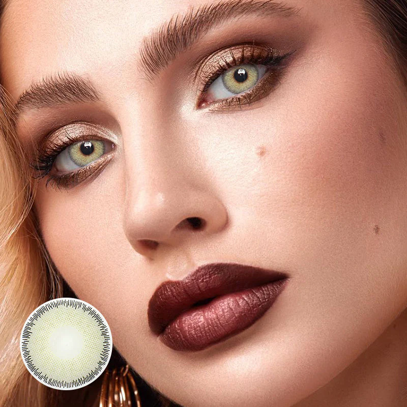 Breena Gray Colored Contact Lenses - Roseibase