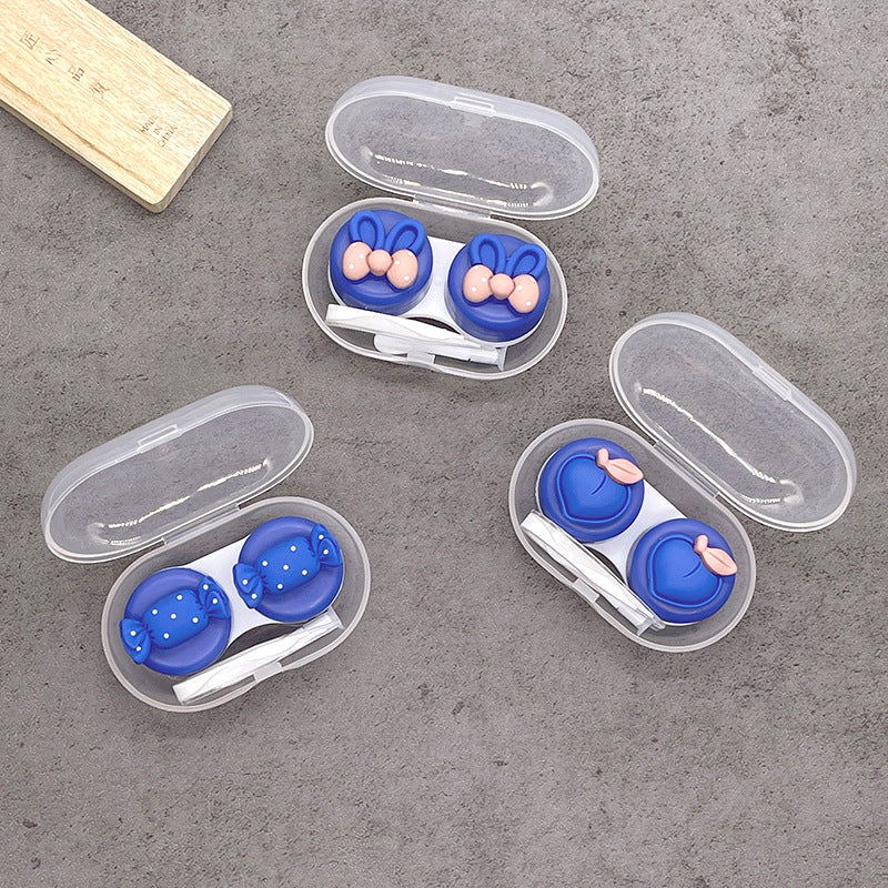 Cute Fruit Colored Contact Lens Case - Roseibase