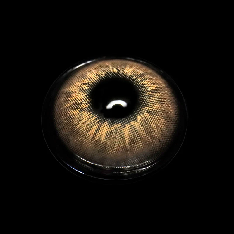 Elfie Star Brown Colored Contact Lenses - Roseibase