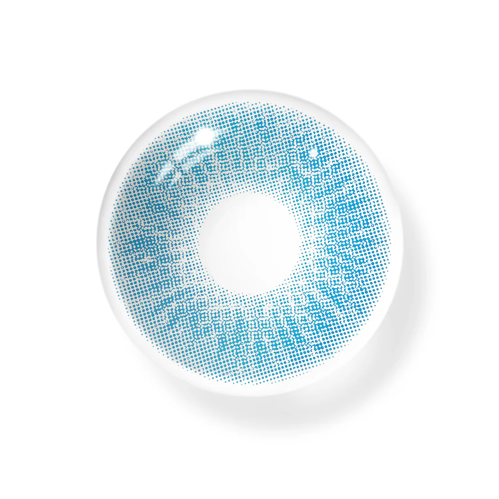 Bellini Blue Prescription Colored Contact Lenses - Roseibase