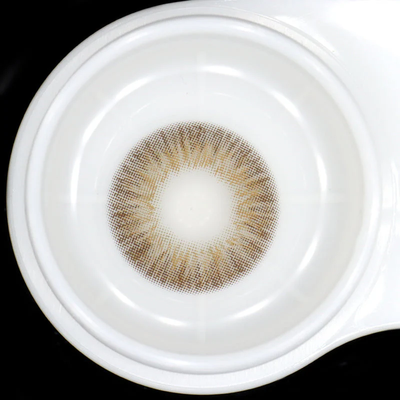 Elfie Star Brown Colored Contact Lenses - Roseibase