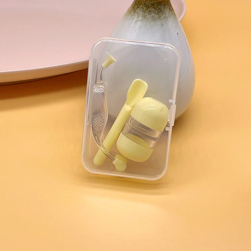 Delicate Colored Contact Lens Case - Roseibase