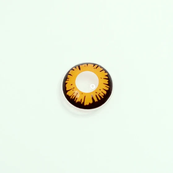 Cosplay WILIGHT BELLA Yellow Colored Contact Lenses - Roseibase