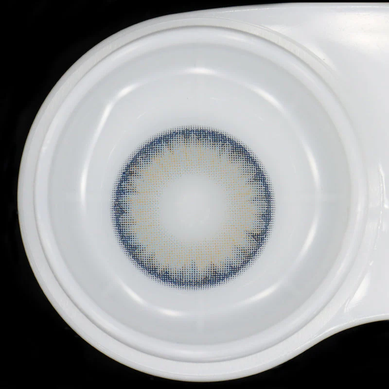 Ares Whisper Berry Blue Colored Contact Lenses - Roseibase