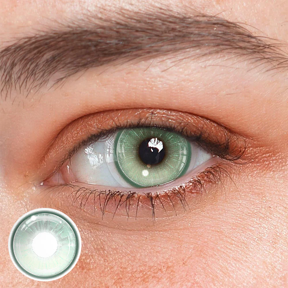 Felicia Green Colored Contact Lenses - Roseibase