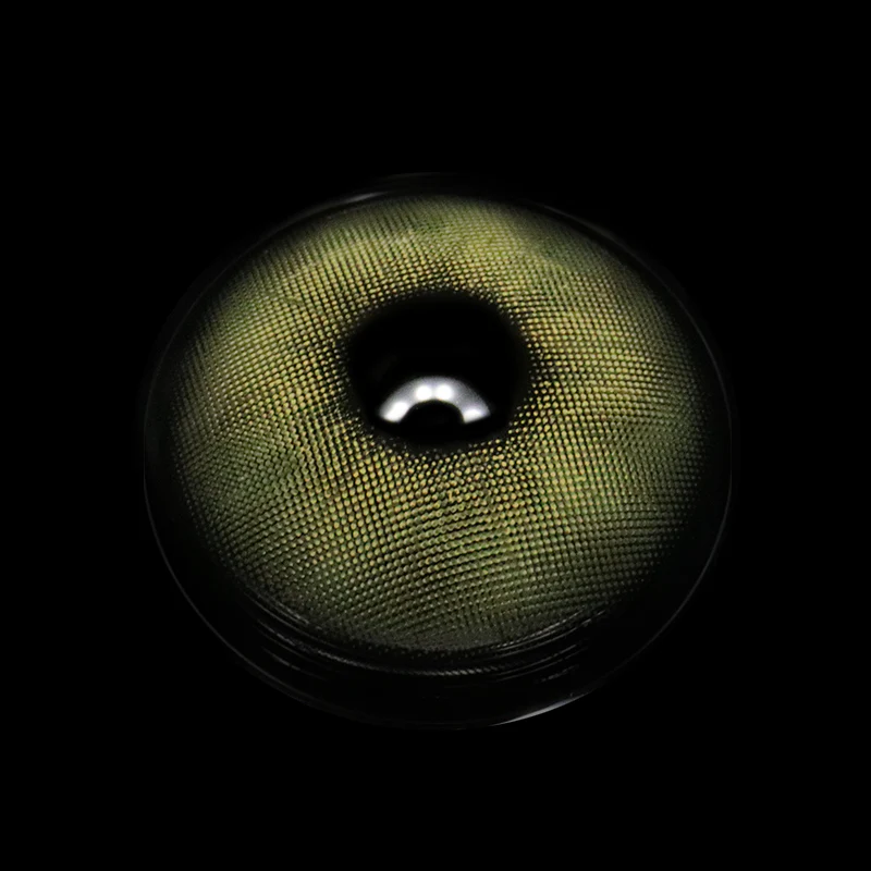 Claudina Oil Green Colored Contact Lenses - Roseibase