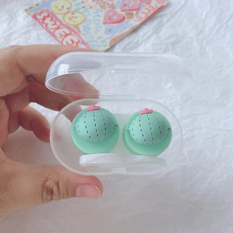 Cute Fruit Colored Contact Lens Case - Roseibase