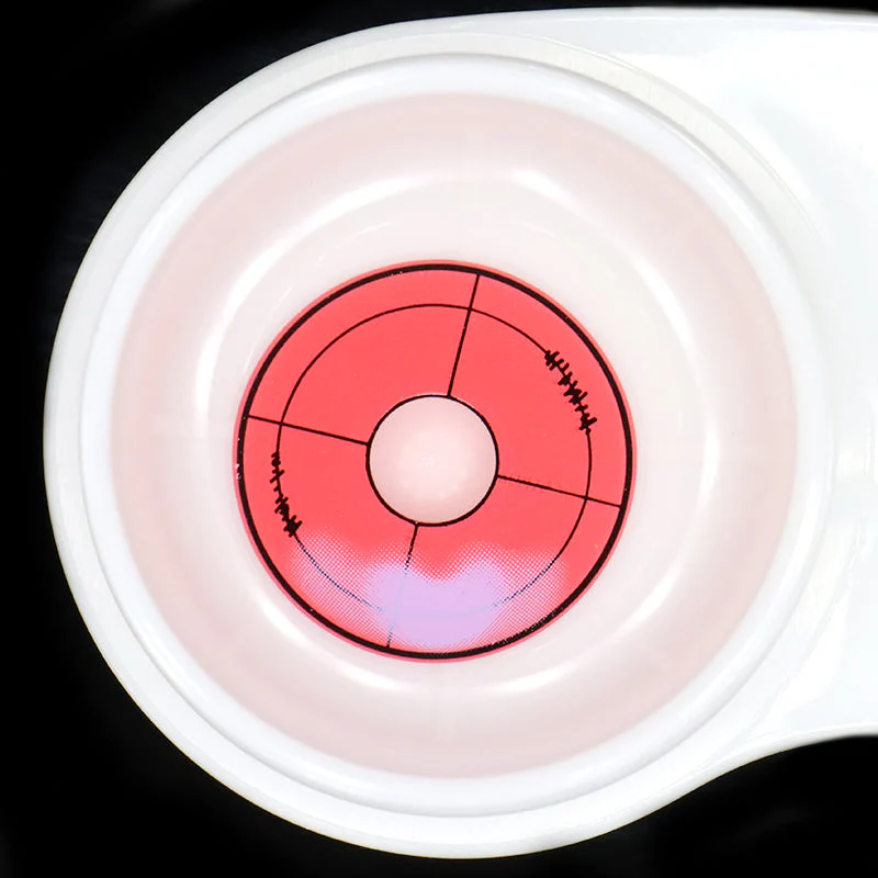 Cosplay Red Violet Colored Contact Lenses - Roseibase