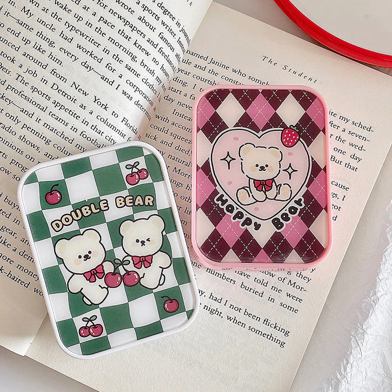 Lattice Colored Contact Lens Case - Roseibase