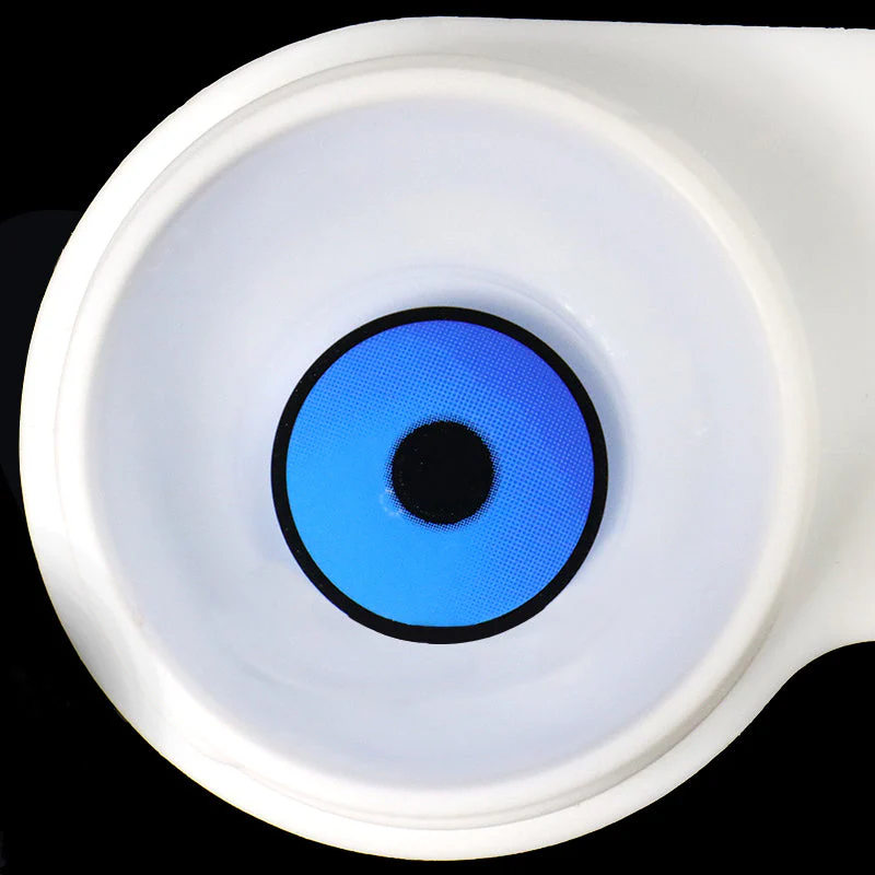 Halloween Lake Blue Colored Contact Lenses - Roseibase
