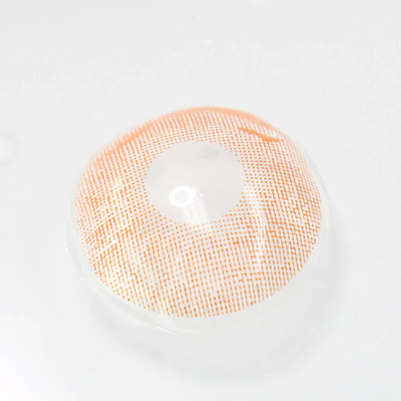 Lemon  Marron  Brown Colored Contact Lenses - Roseibase