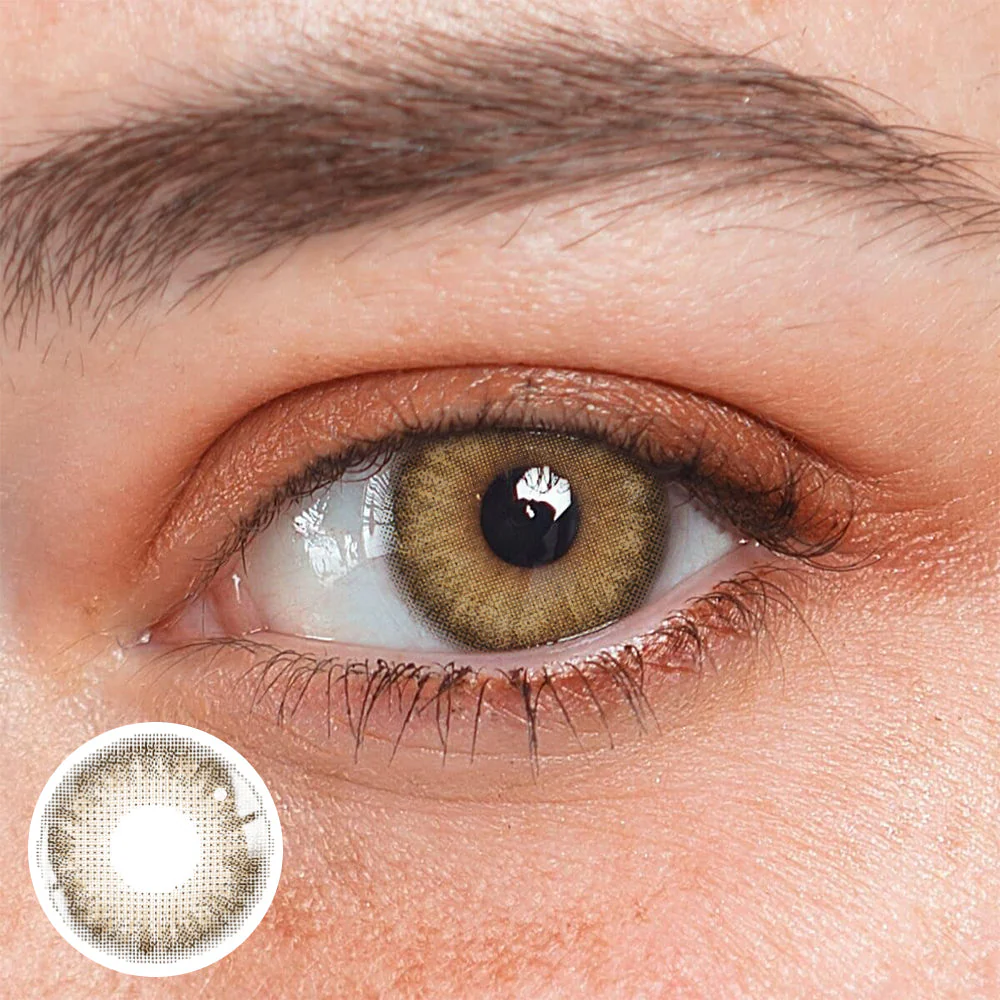 Firtha Brown Colored Contact Lenses - Roseibase