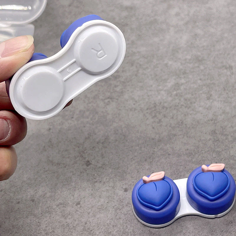 Cute Fruit Colored Contact Lens Case - Roseibase