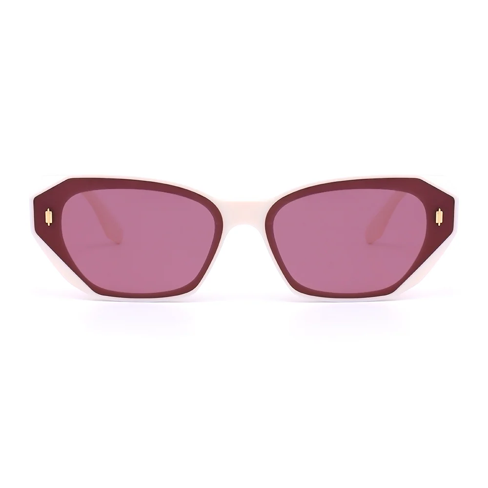 Aline Cat eye Yellow Sunglasses - Roseibase