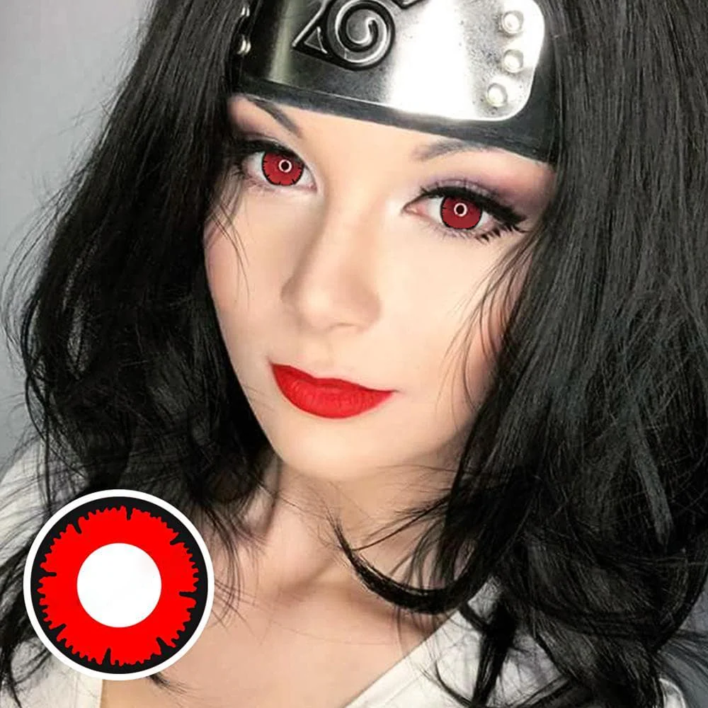 Cosplay Breaking Dawn red Colored Contact Lenses - Roseibase