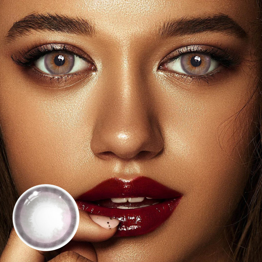 Asteriea Pink Prescription Colored Contact Lenses - Roseibase