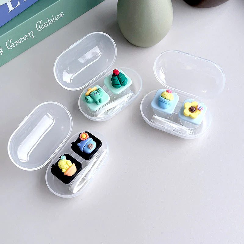 DIY Colored Contact Lens Case - Roseibase