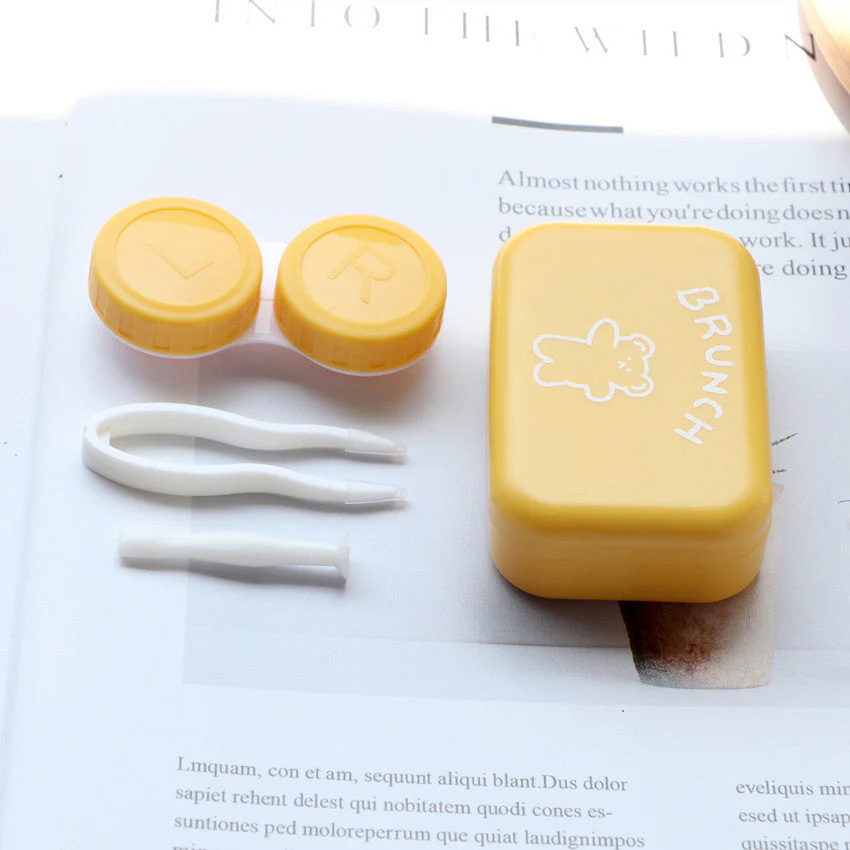 Cabinet Colored Contact Lens Case - Roseibase