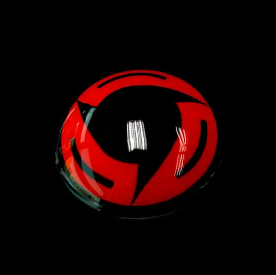Cosplay Sharingan Bladed Red Colored Contact Lenses - Roseibase