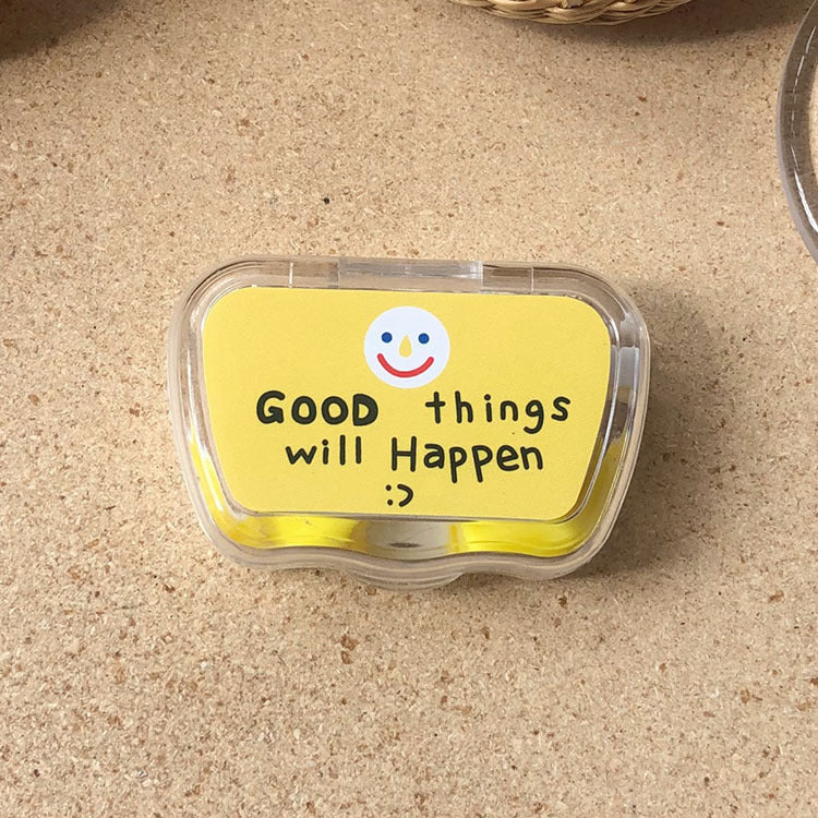 Cute Cartoon Colored Contact Lens Case - Roseibase