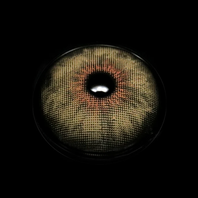 Cyrene Brown Colored Contact Lenses - Roseibase