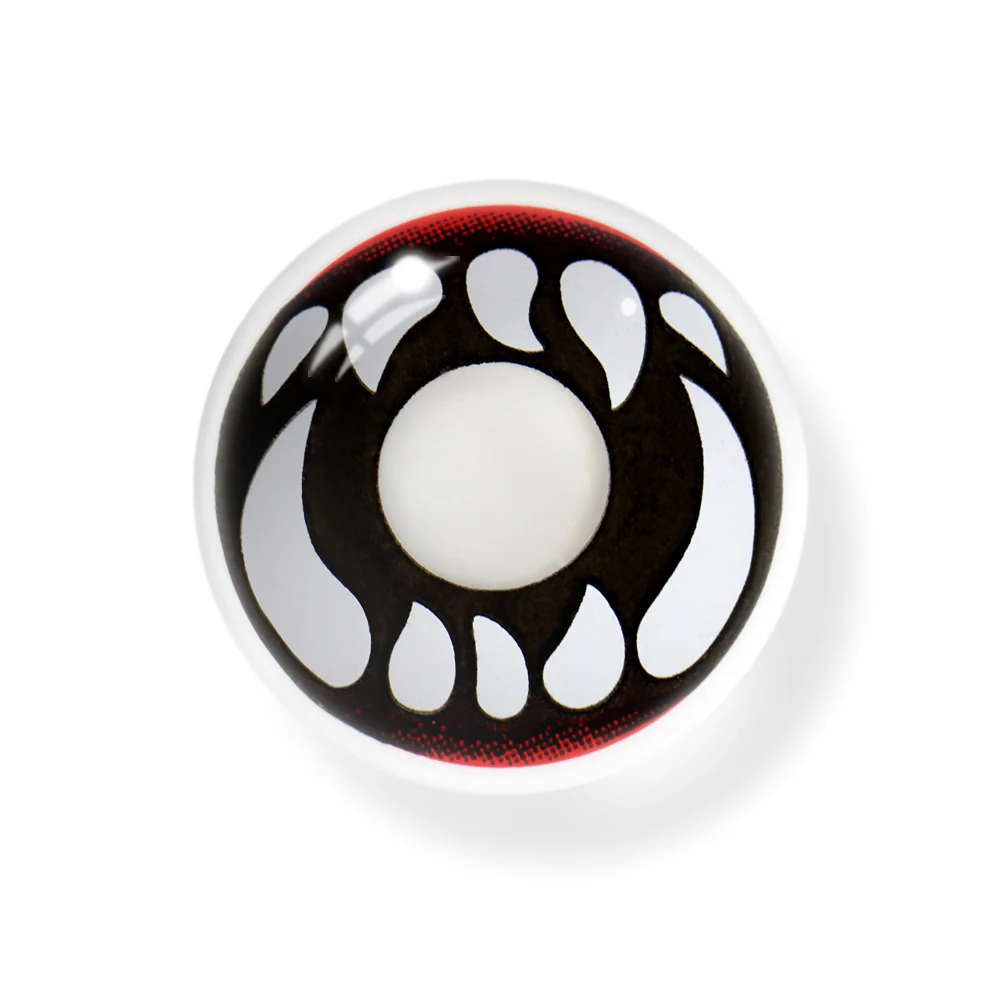 Cosplay Bucktooth White Colored Contact Lenses - Roseibase