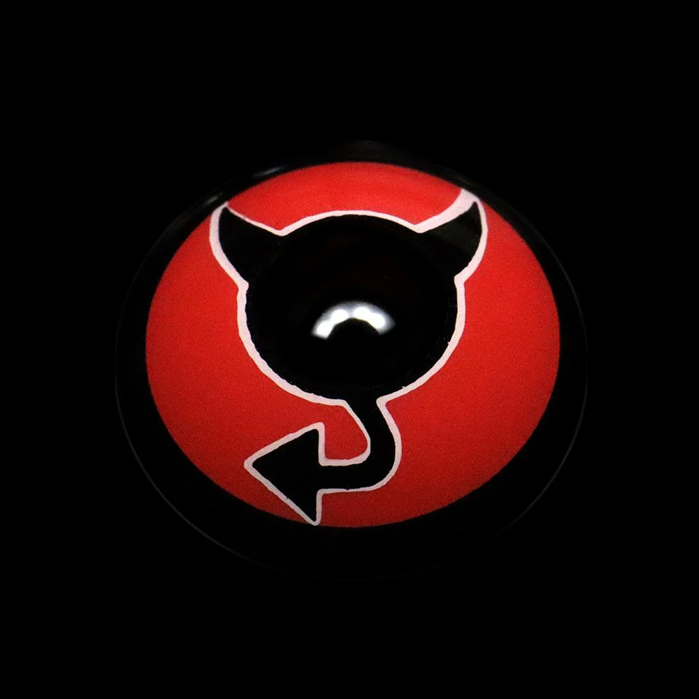 Halloween Little Devil Red Colored Contact Lenses - Roseibase