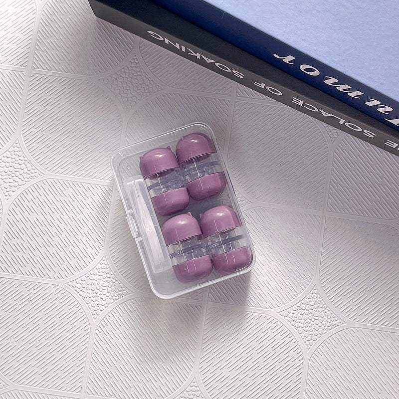 Fashion Colored Contact Lens Case - Roseibase