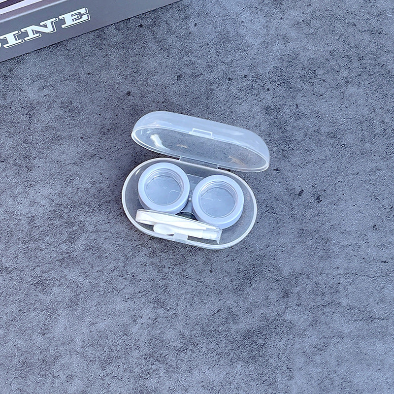 INS Simple Style Colored Contact Lens Case - Roseibase