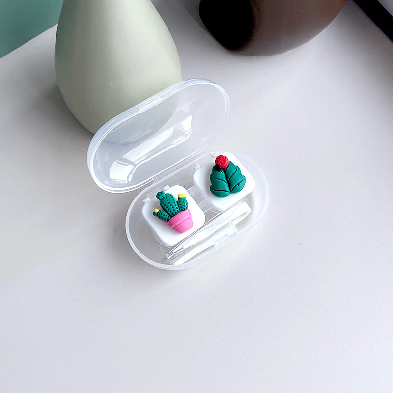 DIY Colored Contact Lens Case - Roseibase