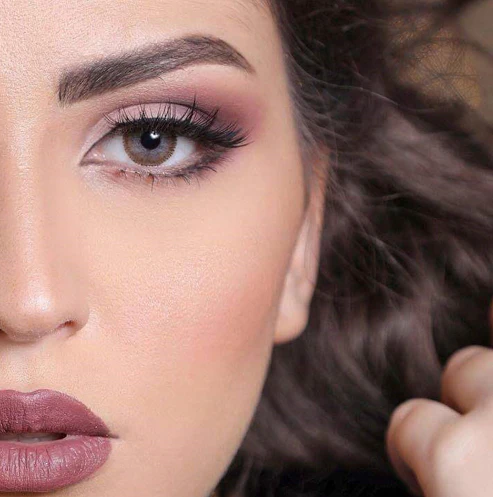 Athena Brown Colored Contact Lenses - Roseibase