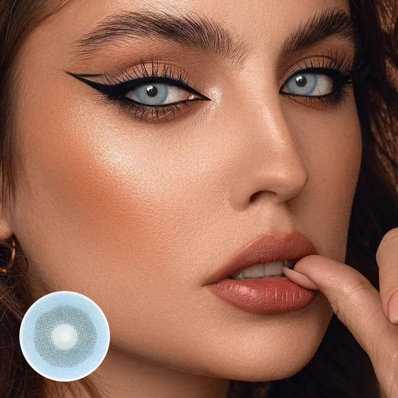 Meissa Blue Colored Contact Lenses - Roseibase