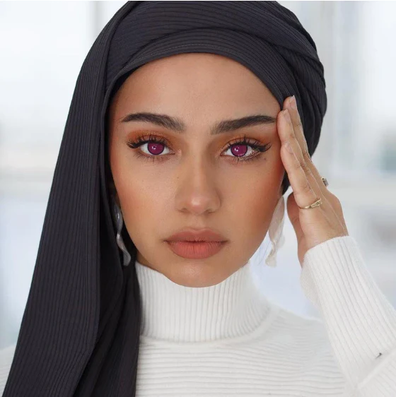 Cosplay RED MESH Colored Contact Lenses - Roseibase