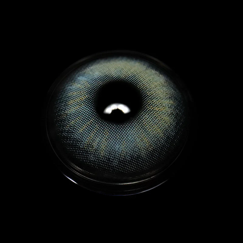 Aine Swan Lake Blue Prescription Colored Contact Lenses - Roseibase